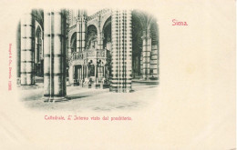 ITALIE - Siena - Cattedrale - L'interno Visto Dal Presbiterio - Carte Postale Ancienne - Siena