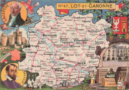 FRANCE - Départements - 47 - Lot Et Garonne - Carte Postale Ancienne - Otros & Sin Clasificación