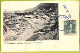 Af3007 -  VENEZUELA - VINTAGE POSTCARD - La Guaira - 1907 - Venezuela