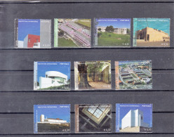 Portugal, (101), Arquitectura Portuguesa Contemporânea, 2006, Mundifil Nº 3450 A 3459 Used - Used Stamps