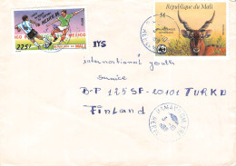 MALI - MAIL 1988 - TURKU/FI / WWF / 4568 - Malí (1959-...)