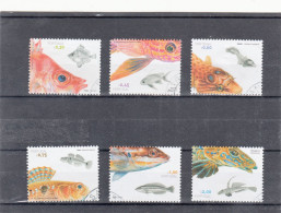 Portugal, (104), Peixes Da Costa Portuguesa, 2006, Mundifil Nº 3473 A 3478 Used - Used Stamps