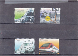 Portugal, (105), Inicio Dos Caminhos De Ferro, 2006, Mundifil Nº 3473 A 3478 Used - Used Stamps