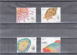 Portugal, (112), Fauna Marinha Da Madeira, 2007, Mundifil Nº 3531 A 3534 Used - Oblitérés