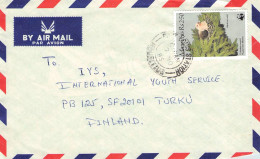 MAURITIUS - AIRMAIL 1986 - TURKU/FI / WWF / 4570 - Mauritius (1968-...)