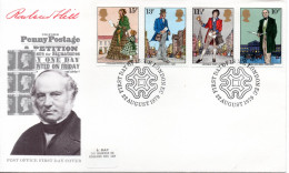 UK, GB, Great Britain, FDC, 1979, Michel 804 - 807. Rowland Hill - 1971-80 Ediciones Decimal