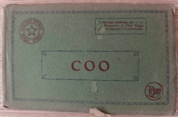 Cartes Postales Anciennes - Carnet De Cartes Complet - Coo - Desaix - La Belgique Historique - Autres & Non Classés