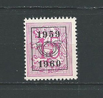 [STCK] PRE 690 ** Postfris - Typos 1951-80 (Chiffre Sur Lion)