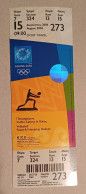 Athens 2004 Olympic Games -  Volleyball Unused Ticket, Code: 273 - Bekleidung, Souvenirs Und Sonstige