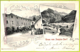 Ad5098 - SWITZERLAND Schweitz - Ansichtskarten VINTAGE POSTCARD - Simplon - 1904 - Simplon