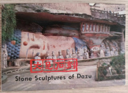 Cartes Postales Anciennes - Carnet De Cartes Complet - Stone Sculptures Of Dazu - China