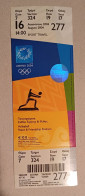 Athens 2004 Olympic Games -  Volleyball Unused Ticket, Code: 277 - Uniformes Recordatorios & Misc