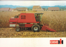 Moissonneuse - Batteuse CASZ IH - D 7500 - 150 Ch Avec Cueilleur De Maïs Serie 900 - Tracteurs