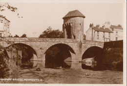 BN09. Vintage Postcard. Monnow Bridge. Monmouth. - Monmouthshire