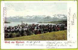 Ad5114 - SWITZERLAND -  Ansichtskarten VINTAGE POSTCARD - Gruss Aus Thalwil-1901 - Thal