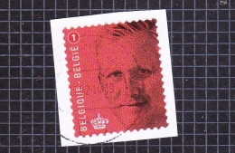 2013 Nr 4369 Gestempeld Op Fragment.Koning Filip. - Used Stamps