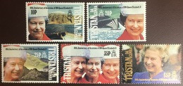 Tristan Da Cunha 1992 Queen Accession MNH - Tristan Da Cunha