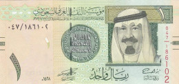 SAUDI ARABIA 1 RIYAL 2007 P-31a UNC - Arabie Saoudite