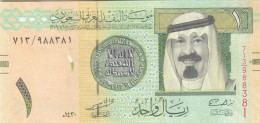 SAUDI ARABIA 1 RIYAL 2009 P-31b UNC - Arabia Saudita