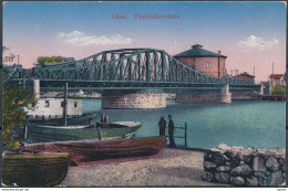 Libau, Eisenbahnbrücke / Liepāja, Railway Bridge - 1910's - Lettonie