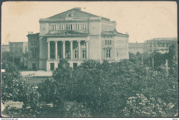 Riga, National Theatre - Oddball Postcard - Lettonie