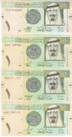 Saudi Arabia 1rial 2007-2009-2012-2016 P-31 A.b.c.d UNC - Arabie Saoudite