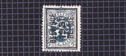 Heraldieke Leeuw:nr 279(*) Zonder Gom,voorafstempeling:Belgique 1931 Belgie. - Typo Precancels 1929-37 (Heraldic Lion)