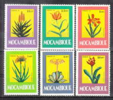 Mocambique 1985**, Heilpflanzen, Sukkulenten / Mozambique 1985, MNH, Medical Plants, Succulents - Sukkulenten