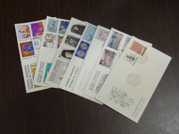 Cyprus 1977 Full Year Set FDC VF - Brieven En Documenten