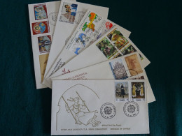 Cyprus 1981 Official Year Set FDC VF - Covers & Documents