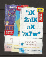 2008 MNH Israel Mi 1991-93 Postfris** - Ungebraucht (mit Tabs)