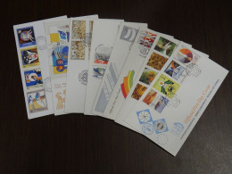 Cyprus 1989 Official Year Set FDC VF - Brieven En Documenten