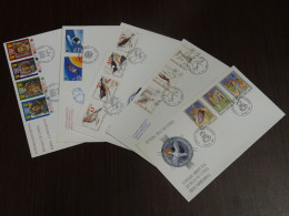 Cyprus 1991 Official Year Set FDC VF - Lettres & Documents