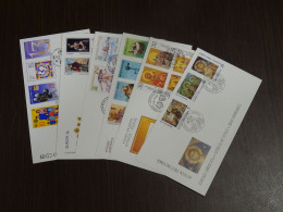 Cyprus 1996 Official Year Set FDC VF - Covers & Documents