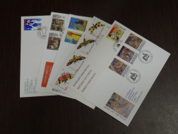 Cyprus 1997 Official Year Set FDC VF - Lettres & Documents