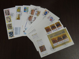 Cyprus 1998 Official Year Set FDC VF - Covers & Documents