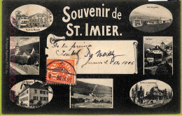 Ad5155 - SWITZERLAND Schweitz - Ansichtskarten VINTAGE POSTCARD - St-Imier -1906 - Saint-Imier 