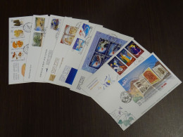 Cyprus 1999 Official Year Set FDC VF - Lettres & Documents