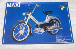 PUB PUBLICITE PUCH MAXI SUPER " S ", CYCLOMOTEUR, CYCLO MOTEUR - Motorräder