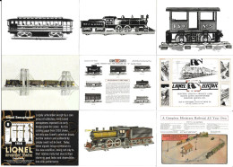 BD56 - SERIE COMPLETE 72 CARTES DUO CARDS  - LIONEL GREATEST TRAINS - Autres & Non Classés