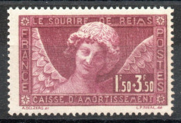 CAISSE D'AMORTISSEMENT YT N°256 SOURIRE De REIMS NEUF** - 1927-31 Cassa Di Ammortamento