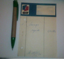 Vieux Papier Facture Station Service Elf Année 1971 I. Desskinder Gérant Libre - Svizzera