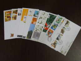 Cyprus 2012 Official Year Set FDC VF - Briefe U. Dokumente