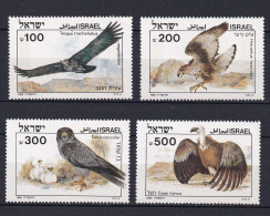 153 ISRAEL 1985 - Y&T 925/28 - Oiseau Rapace - Neuf ** (MNH) Sans Trace De Charniere - Neufs (sans Tabs)