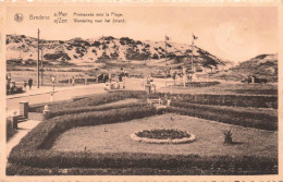 BELGIQUE - Bredene Sur Mer - Promenade Vers La Plage - Carte Postale Ancienne - Bredene