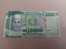 Billete De La República De Guinea De 2000 Francos, Año 2018, UNC - Guinée