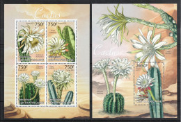 ZAR 2013**, Kakteen, Kaktus, Sukkulenten / Central African Republic, MNH, Cacti, Cactus, Succulents - Sukkulenten