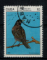 Cuba - "Oiseaux De Cuba : Dives Atroviglaeus" - Oblitéré N° 1989 De 1977 - Oblitérés