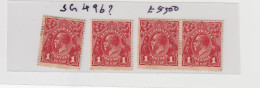 Australia 1918; SG 21 A(die II) ? OR SG 49b Very Confused Any Way MINT (2 HINGED) 2 Stamps MNH LOT OF 4 STAMPS (SH91) - Ongebruikt