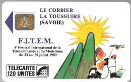 CARTE-PUBLIC-F81-120U-SC4On-FITEM 89-N° Série Pe105963-Utilisé-TBE/LUXE/TRES RARE - 1991